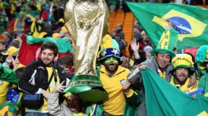 Brazil is a heavy favorite to beat Cameroon in the World Cup Monday. 