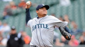 Seattle Mariners SP Felix Hernandez is 8-5 with a 3.08 ERA in 14 career appearances versus the New York Yankees