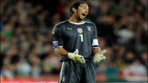 Italian keeper Gianluigi Buffon could miss his second straight game with an ankle injury as Italy takes on Costa Rica in a key Group D match. 