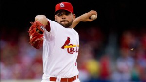 St. Louis Cardinals SP Jaime Garcia will be making his third appearance in 2014 Thursday night