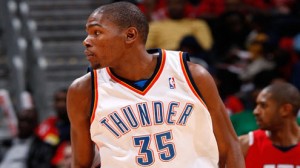 Kevin Durant and the Thunder take on the Sacramento Kings Sunday night in OKC. The Thunder are 8.5 point favorites. 