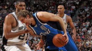 The Spurs and mavericks renew their rivalry in game three of the Western Conference quarterfinals Saturday in Dallas. The series is tied 1-1. 