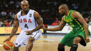 usa and brazil in the FIBA championships