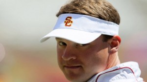 USC head coach Lane Kiffin  is on the hot seat and his Trojans look to rebound against Boston College Saturday. 