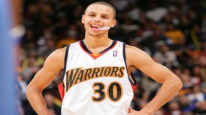 Stephen Curry is hitting 4.7 threes per game in the postseason.  EN FUEGO.