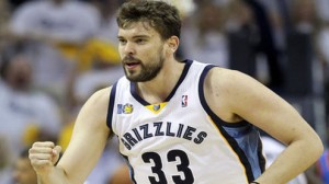 Marc Gasol leads the 18-16 Memphis Grizzlies in scoring.