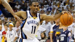 Mike Conley returned from a nasty facial fracture in game two and now the series between the Warriors and Grizzlies moves to Memphis for game three. 