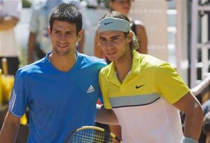 Rafael Nadal and Novak Djokovic meet for the U.S. Open title Monday in New York. Nadal is a slight favorite. 