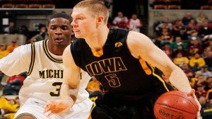 Iowa is a 13.5 point favorite against Northwestern Thursday in the first round of the Big Ten tournament in Indianapolis. 