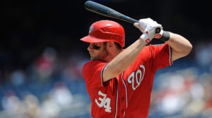 Washington Nationals OF Bryce Harper is expected to return Monday 