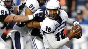 The Utah State Aggies will play their first-ever game as members of the Mountain West Conference 