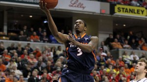 Illinois Fighting Illini guard Brandon Paul has scored at least 13 points in all but one game this year 