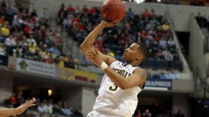 The Michigan Wolverines are led by point guard Trey Burke on the offensive end