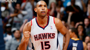 Al Horford had 21 points and 13 rebounds in the Hawks win over Washington on Wednesday night.