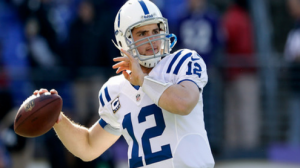 The Colts are 10 point favorites against the Redskins Sunday in Indianapolis. 