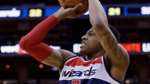 Bradley Beal and the Wizards will likely be without star point guard John Wall for game three against the Hawks Saturday in a series that is tied 1-1. 