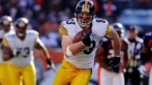 Heath Miller is No. 3 for the Steelers in receiving yardage and has three TDs on the season.