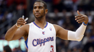 Chris Paul is just a notch below his typical 20 point, 10 assist mark.