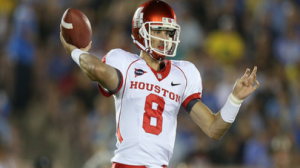 Houston is a 2.5 favorite over crosstown rival Rice Saturday in the Bayou Bucket Battle
