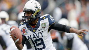 Navy Midshipmen QB Keenan Reynolds is a dynamic offensive player 