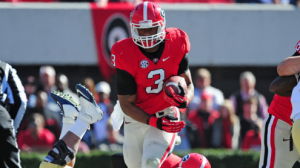 The Georgia Bulldogs won't have RB Todd Gurley for a couple weeks due to an NCAA violation