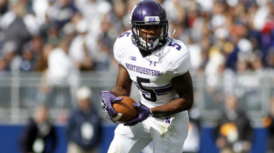 Northwestern Wildcats RB Venric Mark gained 1,416 yards on the ground in 2012 