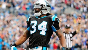 The Panthers will benefit from the return of DeAngelo Williams this week