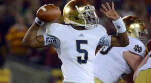 Notre Dame is a 3 point home underdog against rival Stanford Saturday in battle of top 15 teams. 