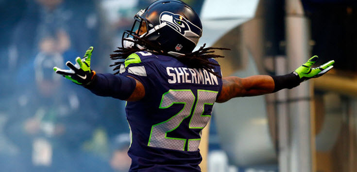Don't try Richard Sherman with any sorry receivers.