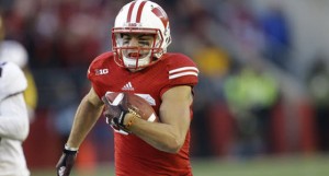 Alex Erickson is entering his senior season at WR for the Badgers.