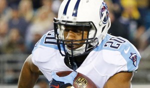 Bishop Sankey led the Titans with 74 yards on 12 carries in Week 1