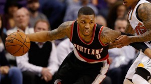 Damian Lillard may hav been snubbed of an All-Star selection but his Blazers claimed the No. 5 seed in the first round.