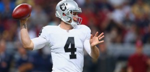 QB Derek Carr is now in charge of a surprisingly effective offense.
