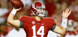 Alabama is favored on the road at Mississippi State Saturday. 