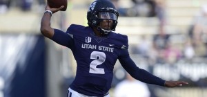 Utah State is a 7.5 point favorite against Akron in the Famous Idaho Potato Bowl Tuesday in Boise. 