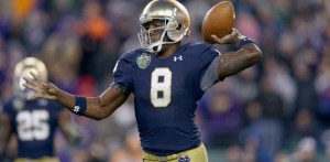 Notre Dame looks to improve on an 8-5 season last year. 