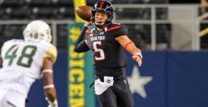 QB Patrick Mahomes has gone beast mode but can he do it against the Razorbacks?