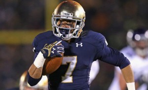 Notre Dame takes on Georgia Tech in a battle of top 15 teams Saturday. 